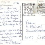 Bad Ems Russ.Kirche und Fontäne auf der Lahn gl1986 196.244