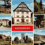 Rotenburg a.d. Fulda Mehrbildkarte gl1973 196.349