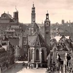 Augsburg Rathaus Perlach und St. jacob gl1955 196.364