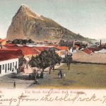 Gibraltar The Rock from Linea Bull Ring gl1906 196.449