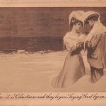 Thematik Here it is Christmas and… England Künstlerkarte gl1909 196.489