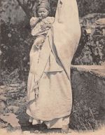 Afrika Femme Mauresque et son Enfant gl 196.534