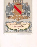 Wappen Großherzogtum Baden ngl 196.549