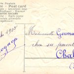 Weihnachtsmann Joyeux Noel Prägekarte gl1905 196.554