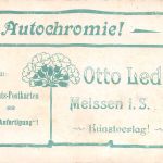 Ansichtskarten "Anfertigung" Otto Lederer Meissen ngl 196.558