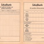 Reklame RWS Munition Schießkarte ngl 196.579