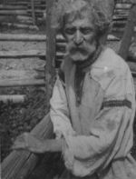 Sinti/Roma Männerportrait Fotokarte ngl 196.586