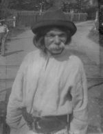 Sinti/Roma Männerportrait Fotokarte ngl 196.587