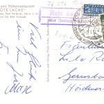 Posthilfstempel "Rote Lache über Forbach" gl1952 196.628