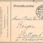 Heidelberg Postkarte vom Hotel Schrieder gl1924 196.630