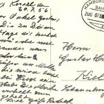 Bahnpoststempel ZUG 073 Hamburg-Frankfurt gl30.7.56 196.639