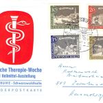 Karlsruhe Sonderpostkarte Therapie-Woche gl31.8.1665 196.646