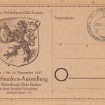 Frechen Briefmarken-Ausstellung 1947 ngl09.11.47 196.658