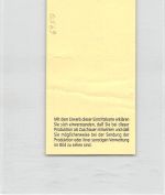 Mosbach i.B. Festval der Spielleute Eintrittskarte 1997 ngl 196.663