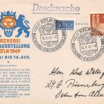 Köln Drucksache Bäckerei Fachausstellung 1949 gl10.8.49 196.664