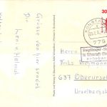 Stierstadt Stempel der Post Empfänger-Straße… gl 196.669