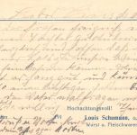 Herborn (Dillkreis) Postkarte Firma Louis Schuhmann gl7.7.15 196.675