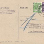 Heinsberg Postkarte vom Arbeitsamt gl1948 196.691