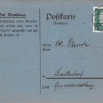 Celle Postkarte (Antwort) Abmelde-Karte gl1930 196.693