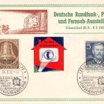 Düsseldorf Karte Deutsche Rundfunk-Ausstellung 1953 ngl 196.706