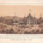 Düsseldorf Karte Gewerbe- und Kunstausstellung 1880 ngl 196.707