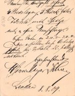 Landau (Pfalz) GA Bayern Fa. Simon Mayer & Söhne gl1909 196.709