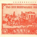 Saarbrücken IBASA 1950 Tag der Briefmarke ngl 196.712