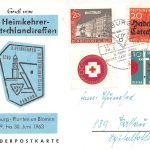 Hamburg Sonderpostkarte 5. Heimkehrer-Deutschlandtreffen ngl 196.714