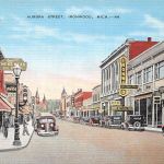USA Ironwood Mich. Aurora Street ngl 196.731