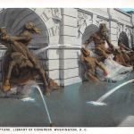USA Washington D.C. Court of Neptune, Library of Congress ngl 196.739