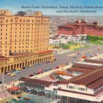 USA Galveston, Texas, Showing Hotels Buccaneer and Galvez gl1959 196.826
