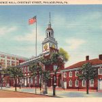 USA Philadephia, PA. Independence Hall, Chestnut Street gl1947 196.829