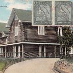Canada Grand Falls, Newfoundland, Log House gl 196.890