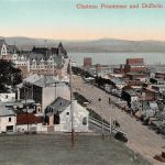 Canada Québec Chateau Frontenac an Dufferin Terrace ngl 196.903