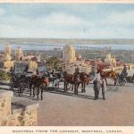 Canada Montreal from the Lookout gl1951 196.905