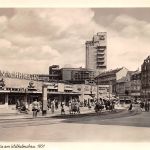 Stuttgart Partie am Wilhelmsbau 1951 ngl 196.912