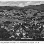 Baiersbronn im Schwarzwald Panorama gl1956 196.980