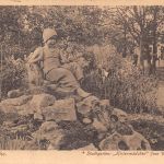 Karlsruhe Stadtgarten Hirtenmädchen feldpgl1917 197.034