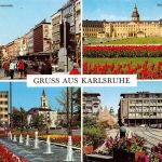Karlsruhe Mehrbildkarte gl1979 197.041