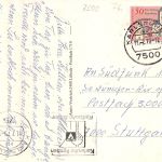 Karlsruhe Mehrbildkarte gl1979 197.041