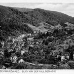 Wildbad im Schwarzwald Blick von der Paulinenhöhe gl1939 197.067