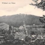 Wildbad im Schwarzwald von Osten ngl 197.068
