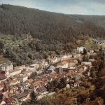 Wildbad im Schwarzwald Panorama gl1972 197.070
