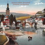 Bad Kreuznach Nahebrücke und Kauzenburg ngl 197.243