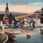 Bad Kreuznach Nahebrücke und Kauzenburg ngl 197.245