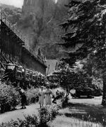 Bad Münster a. Stein Kurpark, Saline und Rheingrafenstein ngl 197.303