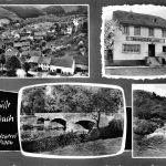 Kellenbach/Hunsrück Metzgerei Lützelsoon, Mehrbildkarte gl1964 197.383