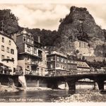 Oberstein Blick auf die Felsenkirche ngl 197.394