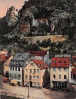 Oberstein a. d. Nahe Schloß und Felsenkirche ngl 197.396