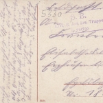 Königswinter a.Rhein, Siebengebirge mit Drachenfels und Drachenburg feldpgl1917 E7065